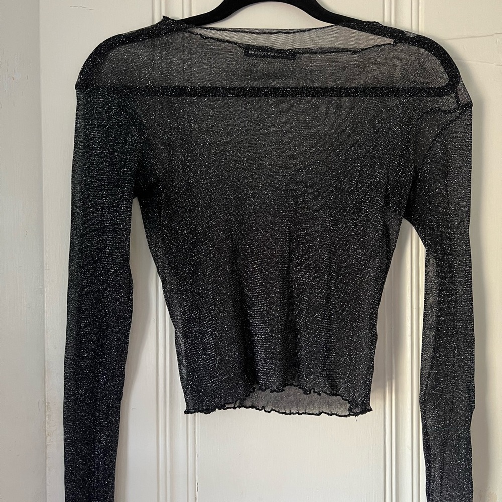 Brandy Melville Glitter Top